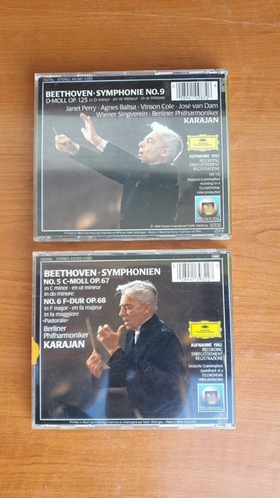 Vând Lot 10 CD cu muzica clasica mixta de colectie,compozitorii celebrii, colectia Deutsche Grammophon
