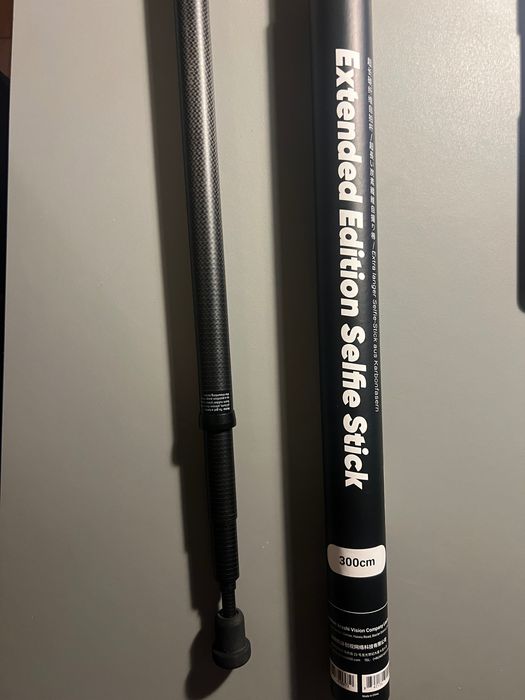 Selfie stick invisible, carbon, Insta 360, 3m