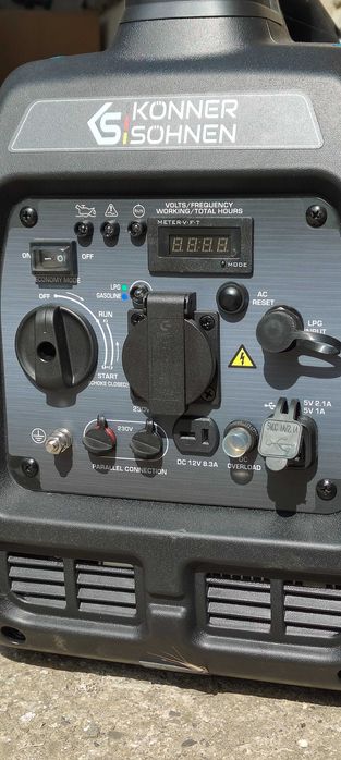 Инверторен генератор Könner & Söhnen KS 3100iG S (Dual Fuel)