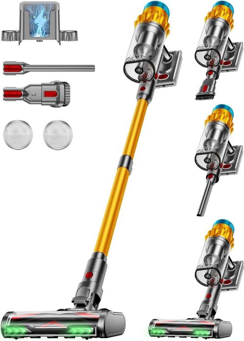 Aspirator cu baterie, aspirator fără fir 50 KPA/600 W/70
