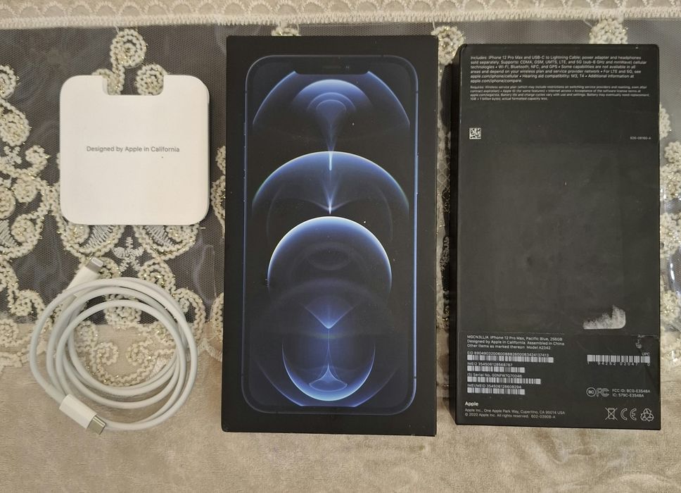 iPhone 12 Pro Max 256GB Pacific Blue | Face ID | Коробка | Original