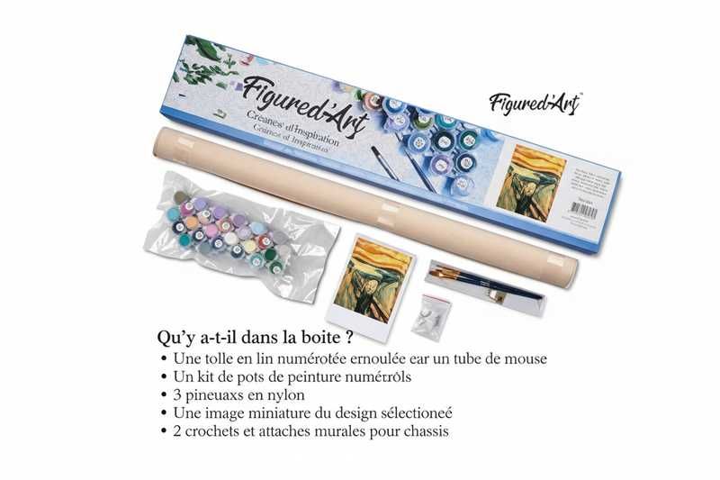 Figured'Art Живопис по номера за възрастни – Викът