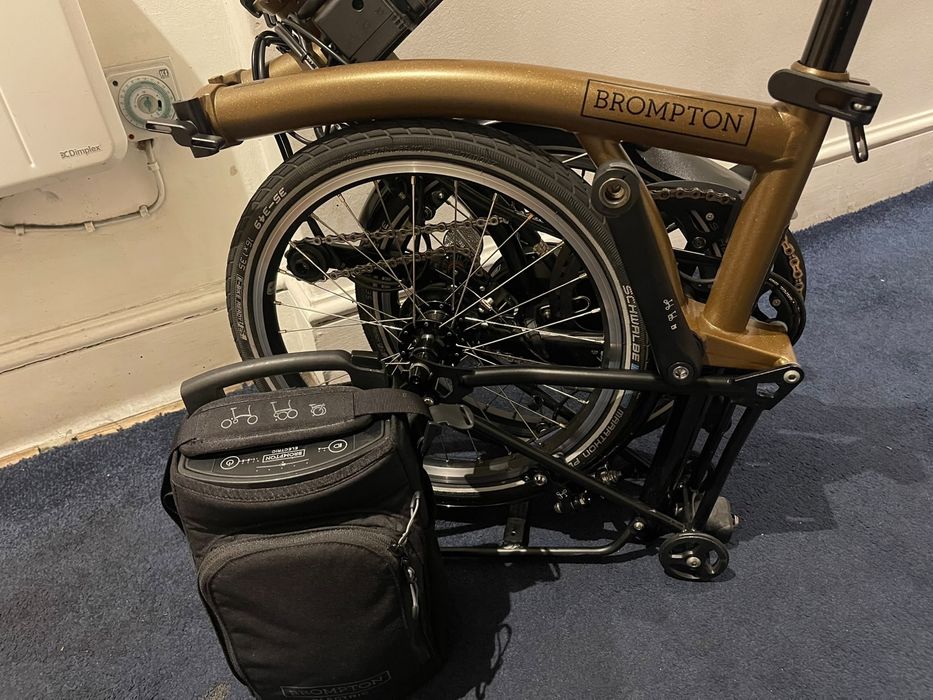 Bicicleta electrica brompton P line  4 viteze