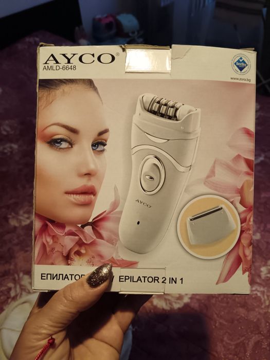 Епилатор 2 в 1 с презареждаща батерия