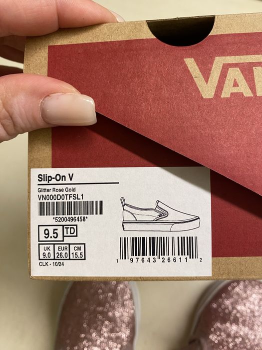 Детски нови  кецове Vans 26 размер