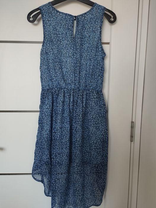 Синя  детска рокля