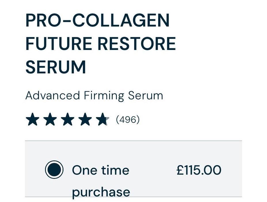 Elemis marine collagen serum