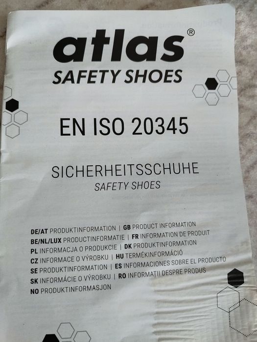 Работни обувки Atlas номер 43