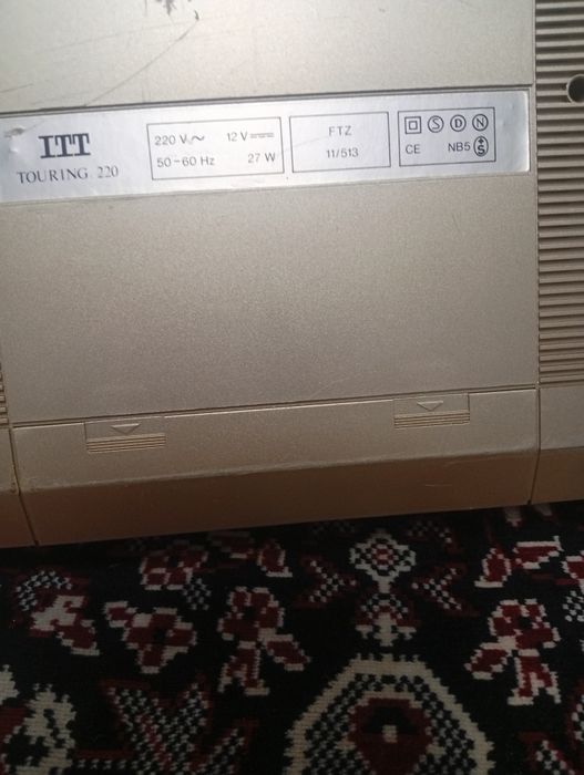 Radio caset ITT 220 made Germania