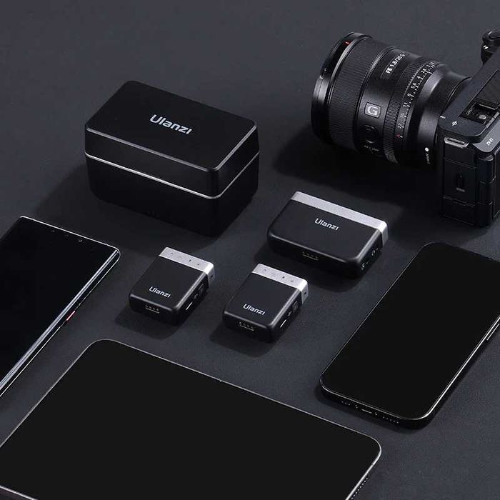 Ulanzi Професионален безжичен микрофон тип "брошка"