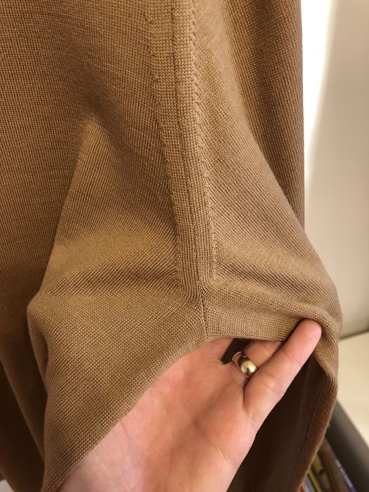 Pulover bej Uniqlo, marimea XL, lana 100%