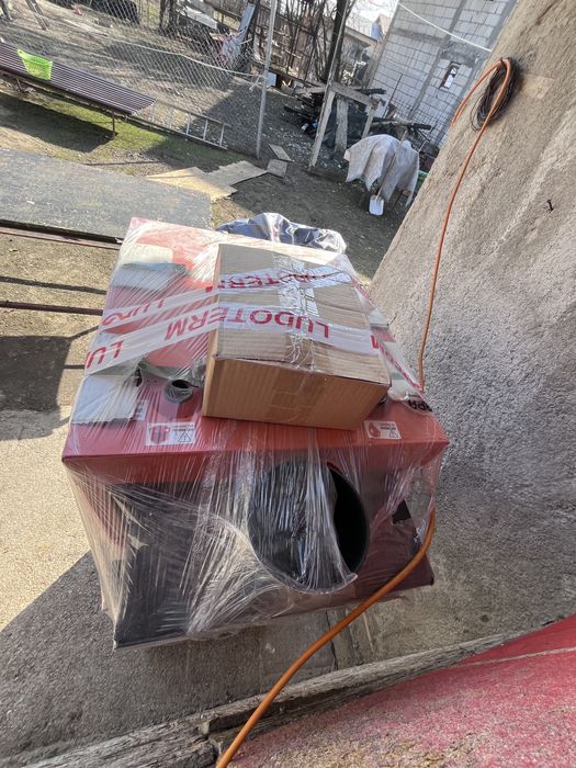 CAZAN OTEL combustibil solid SONTEC-29 kW/Ventilator in pret-Centrala