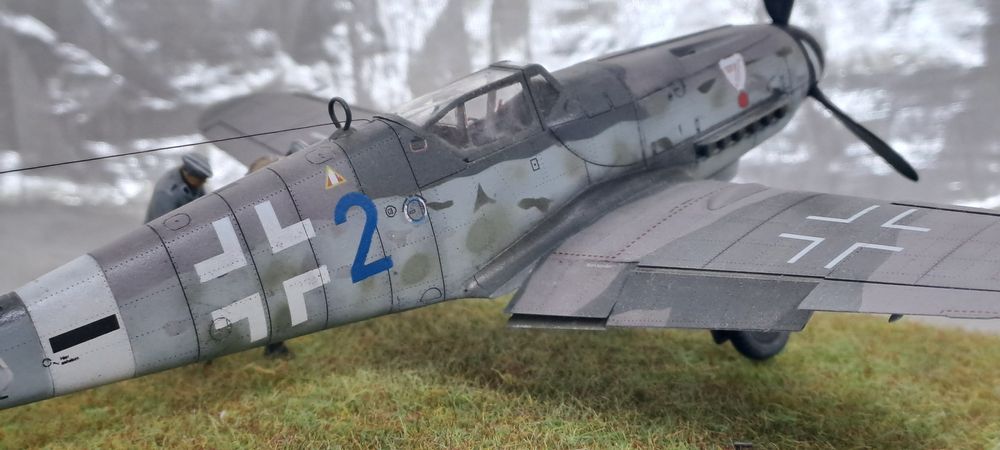 Сборная модель самолёта Bf-109 G-10
