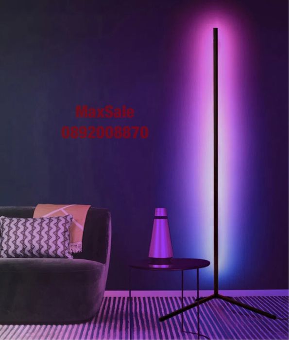 ЛЕД стик лампа RGB LED stick интериорна подова стенна