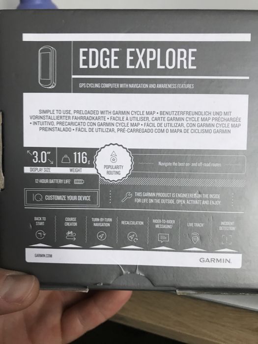 Gps computer biciclete Garmin Edge Explore