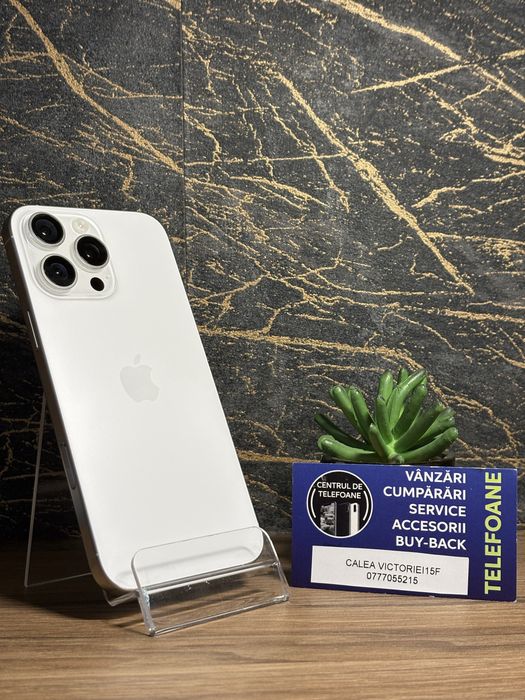 Iphone 16 Pro Max/256GB/Garantie 2 ani Centrul de Telefoane/rate
