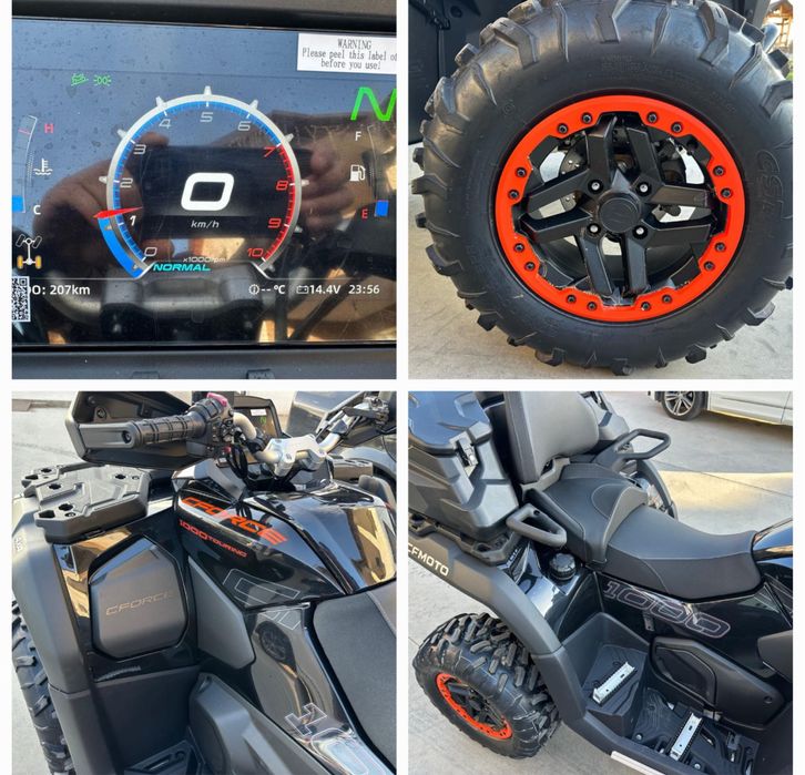 ATV CF MOTO X10 Premium T3B 2026 (nou 200 km, distantiere, scut, lada,etc.)