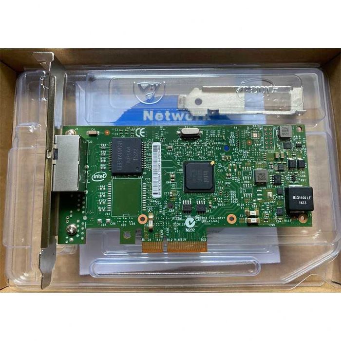 Сървърна мрежова карта Intel I350-T2V2, Dual Gigabit Server Adapter PCI-Ex 10/100/1000, 2xRJ45