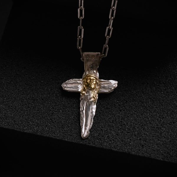 Сребърен медальон 925 „Исус Христос“ | Талисман за вяра и защита