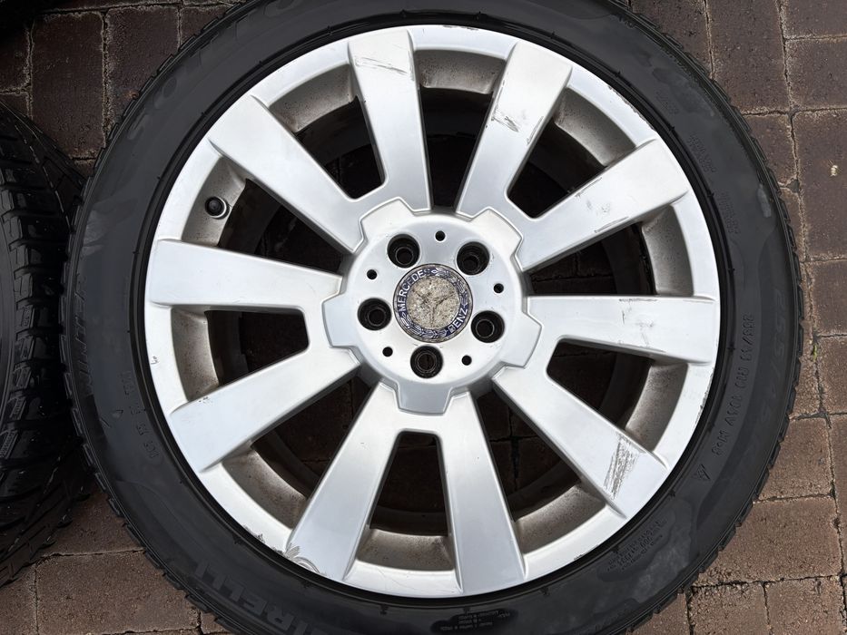Vand jante 19” Mercedes originale + cauciucuri iarna + vara