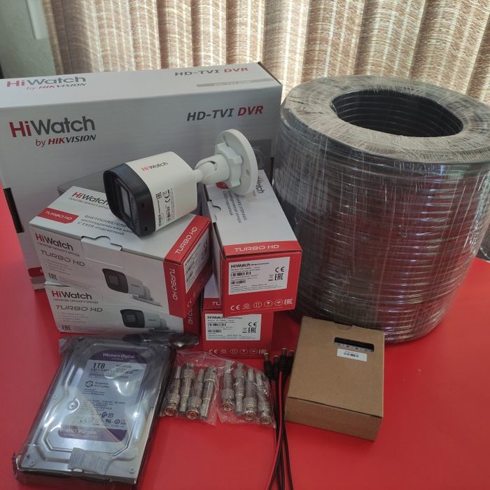 Установка камера видеонаблюдение