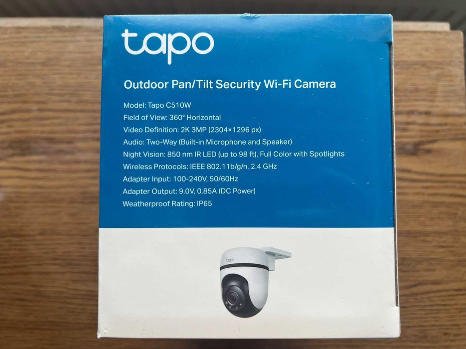camera supraveghere video  exterior tp-link tapo C510W 2K 3MP