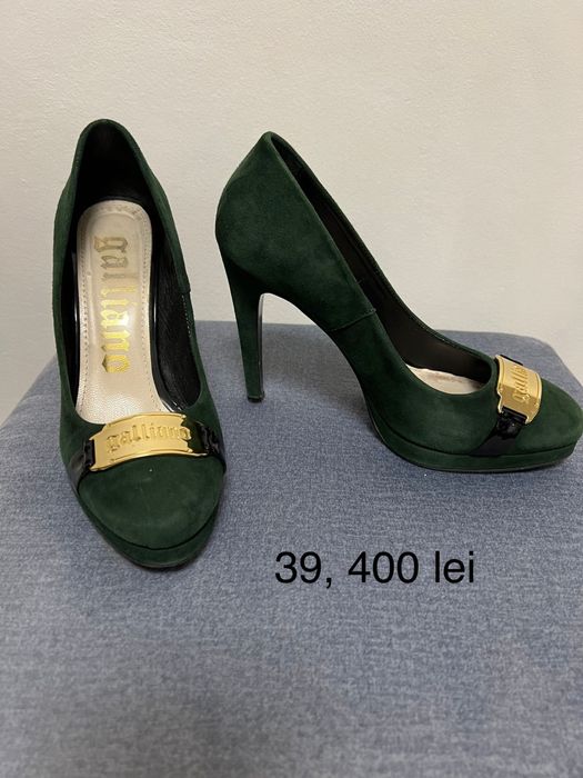 Stilleto 39, piele naturală