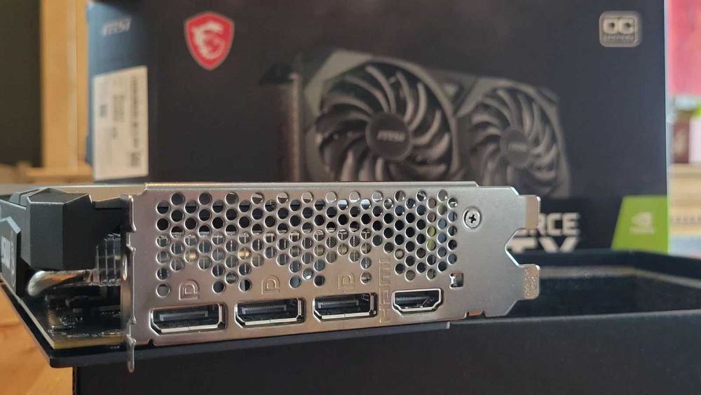 Placa video MSI RTX 3060 Ti Ventus 2X OC LHR 8GB GDDR6 - sigiliu, curata, stare buna