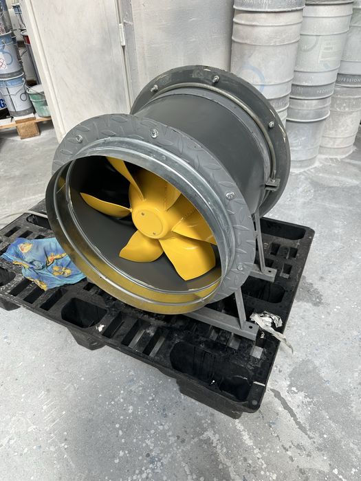 Ventilator Axial Industrial Tubulatură Ruck AL 450 D4 01 (Trifazat 400V)