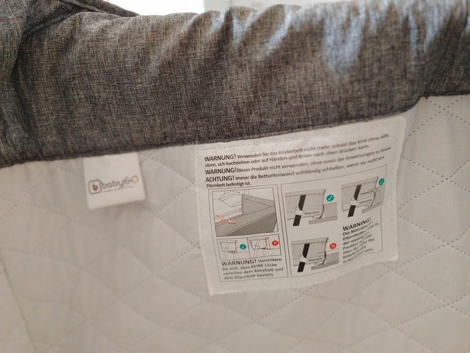 Vand pat bebe co-sleeper, babygo