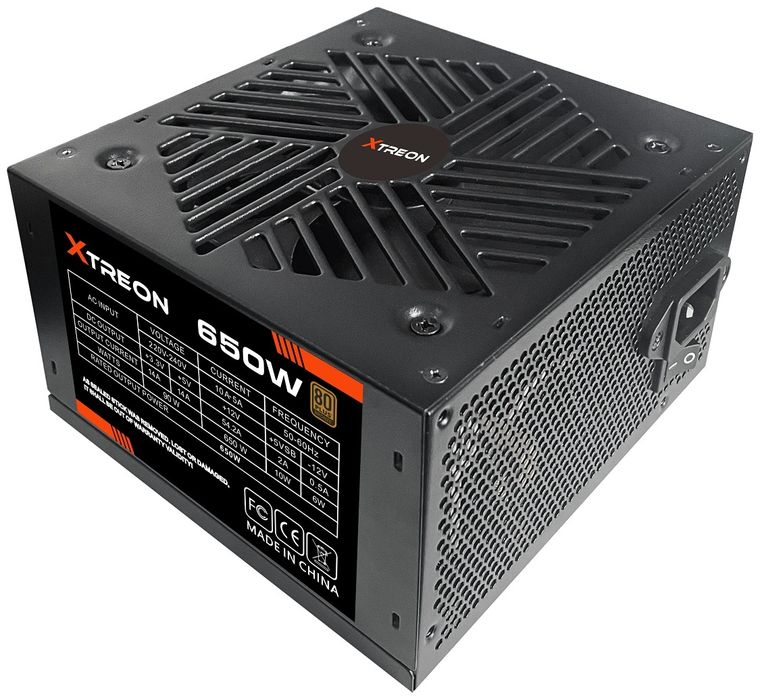 Блок питания XTREON 650W 80+ Bronze

Продаю блок питания XTREON мощнос