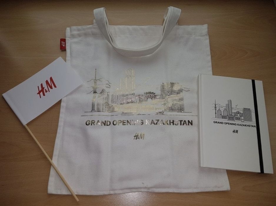 Шопер Сумка + ежедневник и флажок