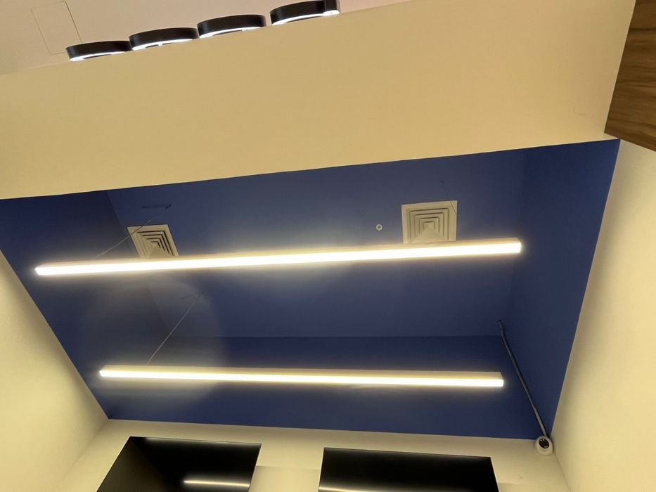 Подвесной линейный LED светильник 2,9 м