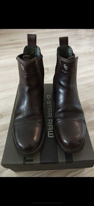G star кожени боти