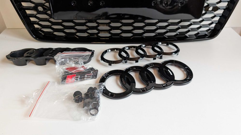 Решетка Ауди А8 Д4 Фейслифт RS Черен гланц Audi A8 D4 facelift Нова