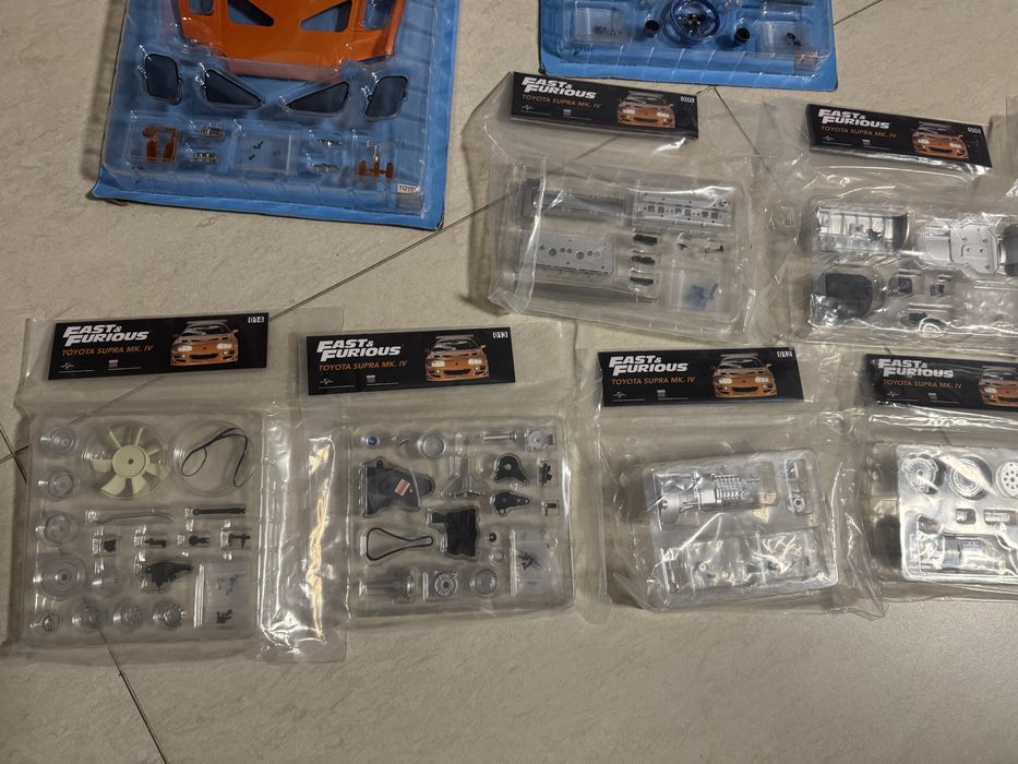 DeAgostini Toyota Supra Bryan Fast And Furious 1/8 Altaya macheta