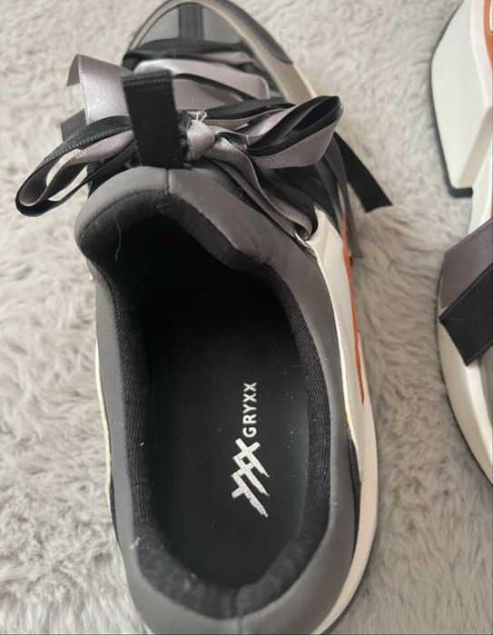 Sneakers damă GRYXX cu funde satinate, noi/