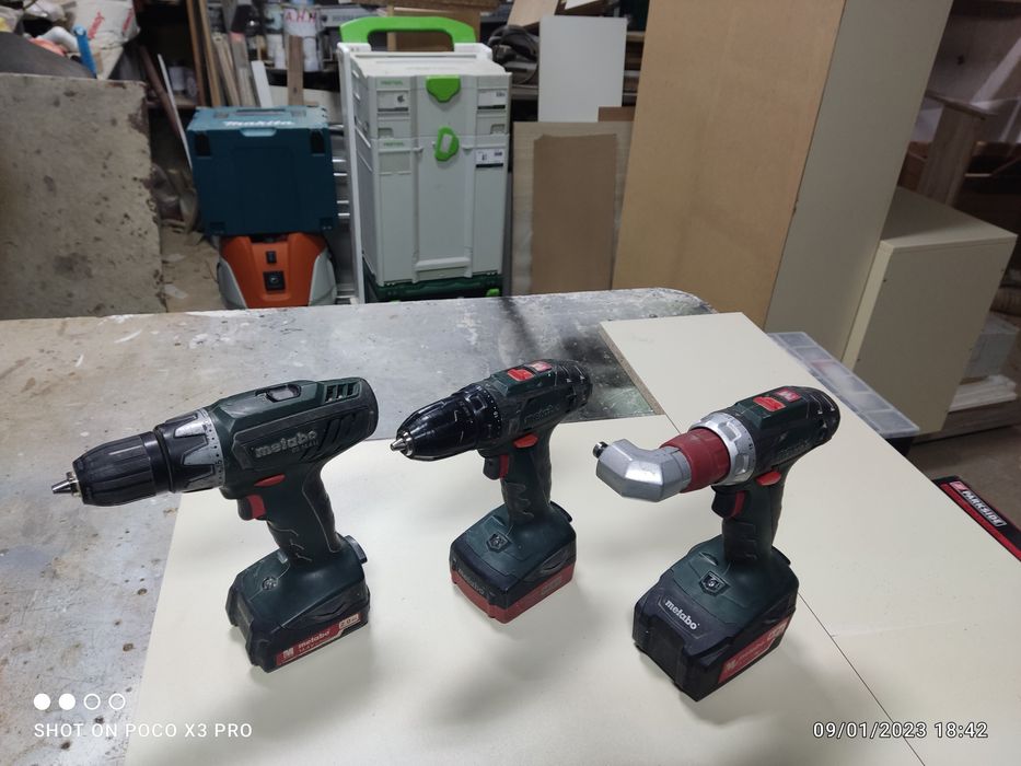 metabo Makita винтоверти и parkside импакт и ъглошлайф