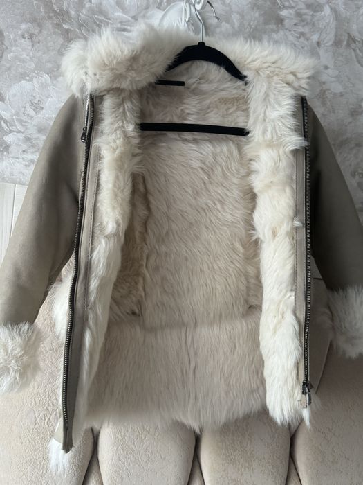 Детская дубленка