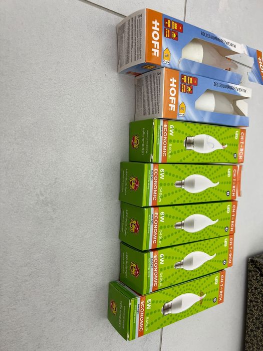 Vand becuri led, tip lumanare