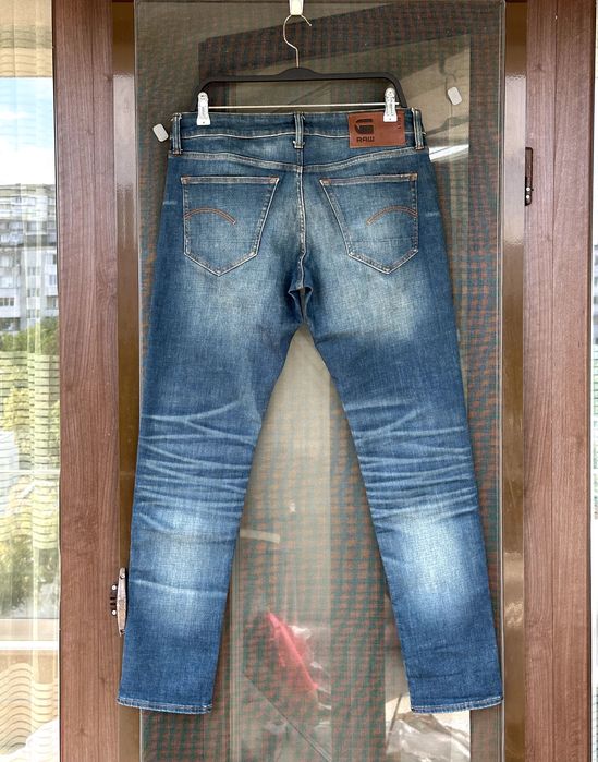Мъжки дънки G-Star Raw (3301 Slim) - размер W31 / L32, Отлично състояние