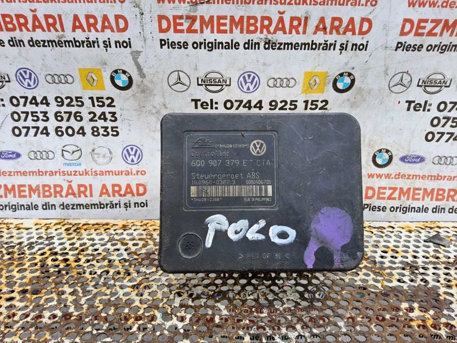 Modul ABS Vw Polo 9n cod 6q0907379e seat ibiza Skoda Fabia unitate abs ecu calculator