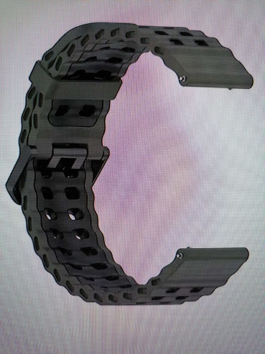 curea ceas din silicon 22mm pentru NORTH EDGE APACHE-46 khaki