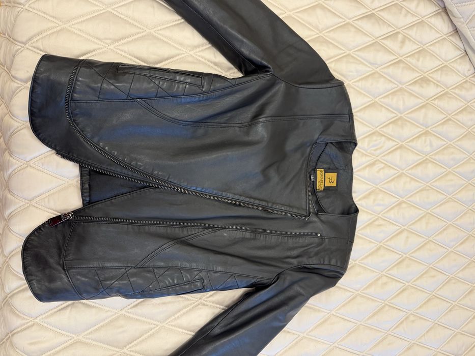 Яке от естествена кожа размер С