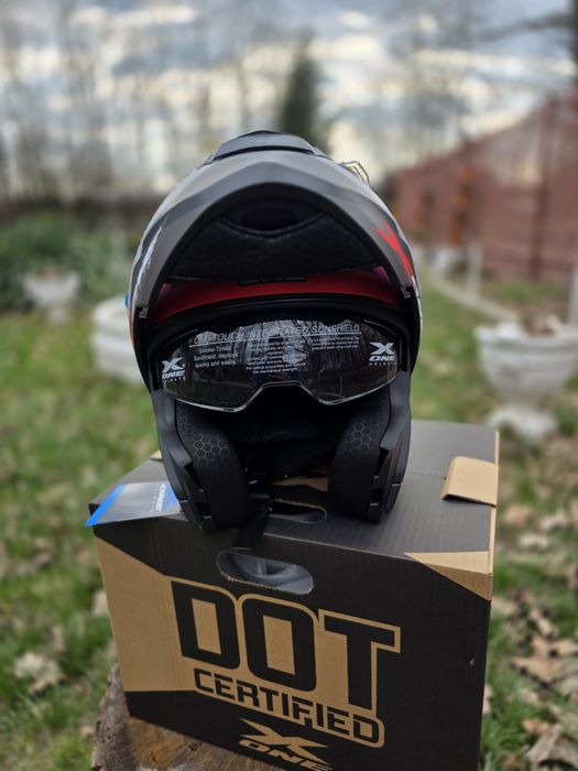 CASCA MOTO ATV FLIP UP XONE marimea L si XL nou ambalata