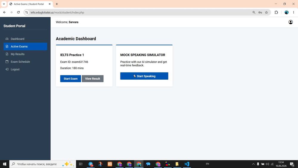 IELTS Computer-Delivered (CD) Mock Testlar — Haqiqiy imtihon muhiti