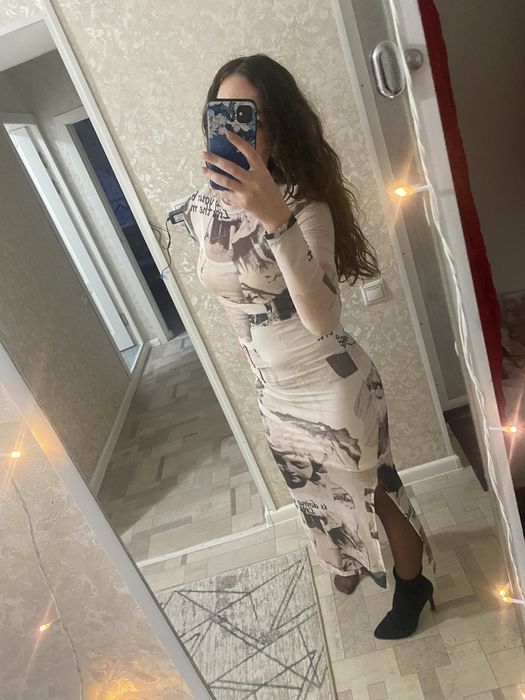 Платья длина миди б/у