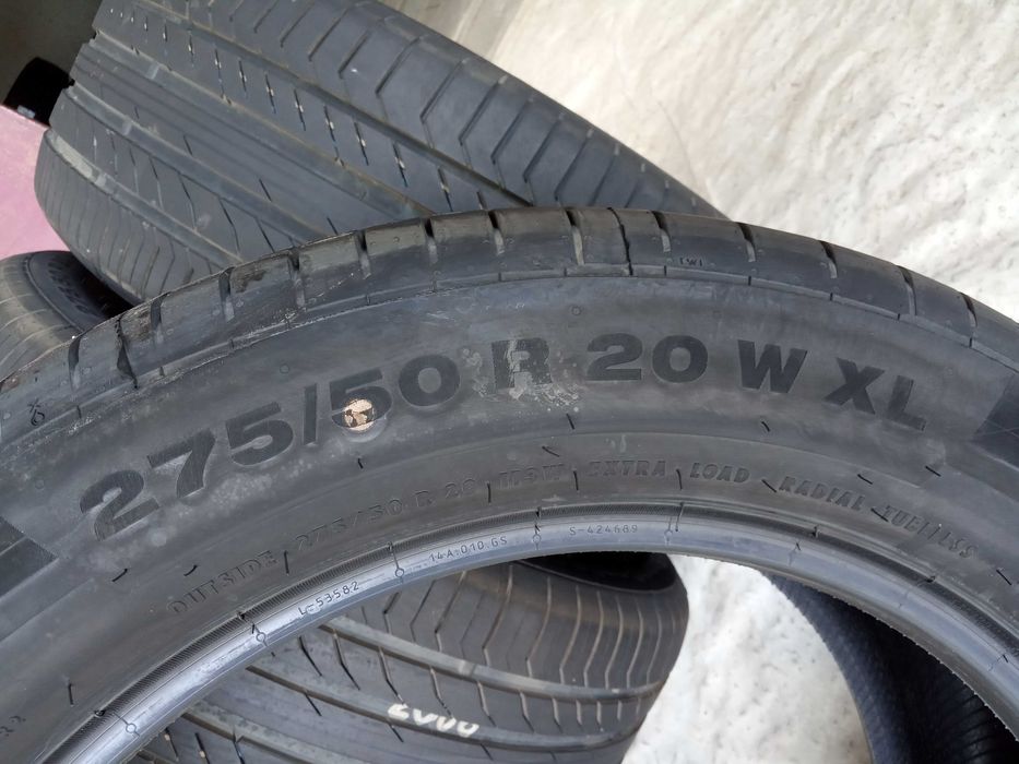 4 летни гуми 275/50R20 Continental SportContact 5SUV XLMO 113W DOT2023