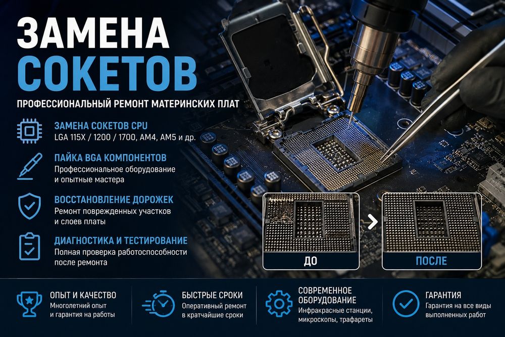Ремонт компьютерные техники