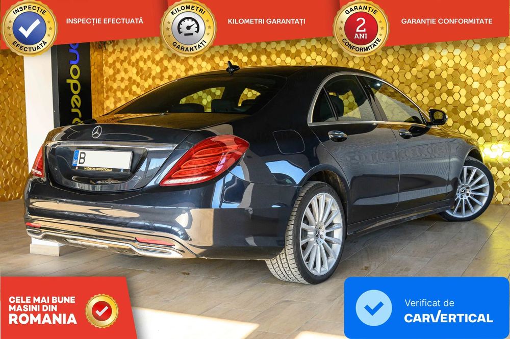 Mercedes-Benz S ///AMG  BURMESTER Keyless Head-up DIstronic SoftClose DVDtetiere
